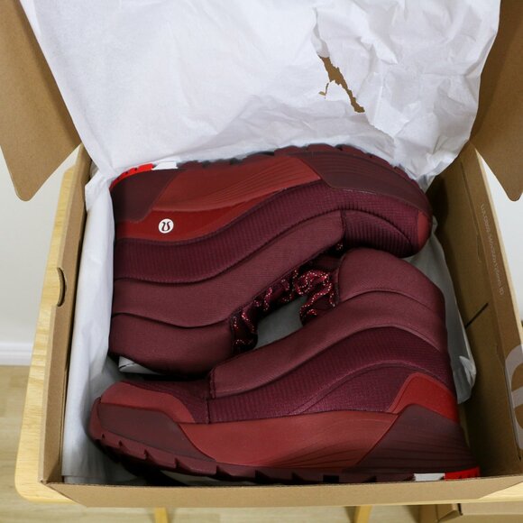 Mens Canadian Olympic Team Lululemon Opening Ceremonies Red Boots - Picture 2 of 11